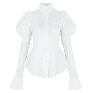 Selkie button down top